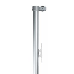 Asta Portabandiera in Alluminio con Carrucola Ø 32 mm