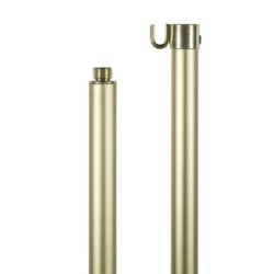 Asta per bandiere in alluminio Gold Ø 22 mm divisibile in 2 pezzi