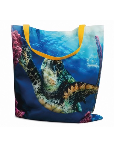 Shopper personalizzate in Tnt con manici colorati