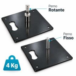 Base piatta da 4 Kg per bandiere pubblicitarie
