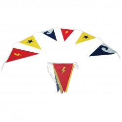 Filari di bandierine