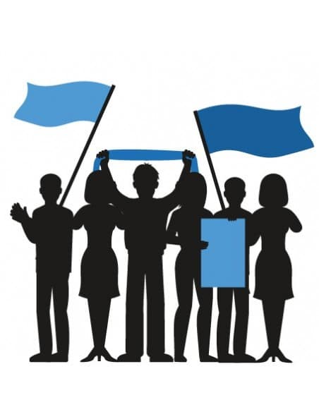 Bandiere da manifestazione