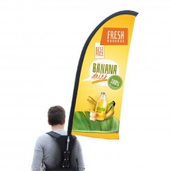 Zaino porta bandiera