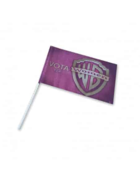 Bandierine da mano in tessuto