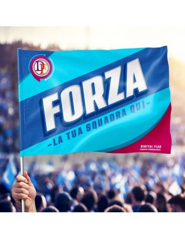 Bandiera da Stadio personalizzata con 1 asta