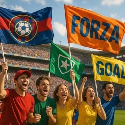 Bandiere da Stadio personalizzate