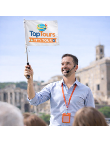 bandiera per guida turistica