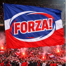 bandieroni da stadio personalizzati