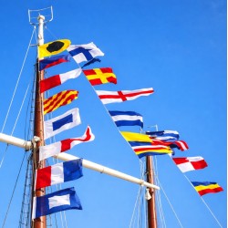 Bandiere del Codice Internazionale Nautico