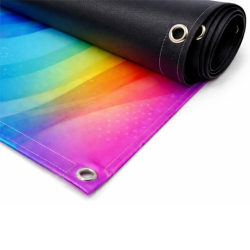 Striscione PVC Retro Black 450 gr personalizzato oscurante