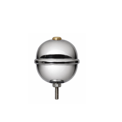 pomo cromato Ø 50 mm per asta bandiera