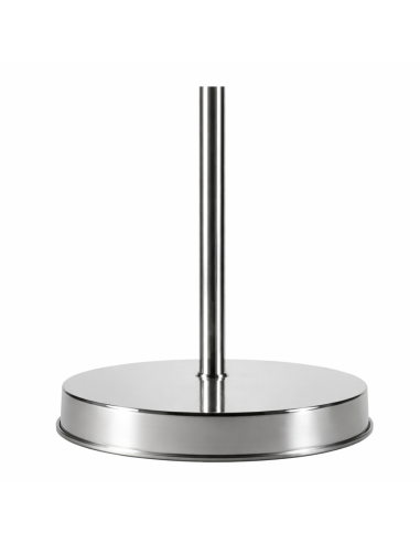 base acciaio inox Ø 280 mm per asta bandiera Ø 22 mm
