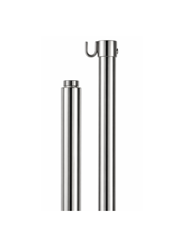 Asta per Bandiere in Ferro Cromato Ø 22 mm