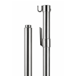 Asta per Gonfalone in Ferro Cromato Ø 22 mm