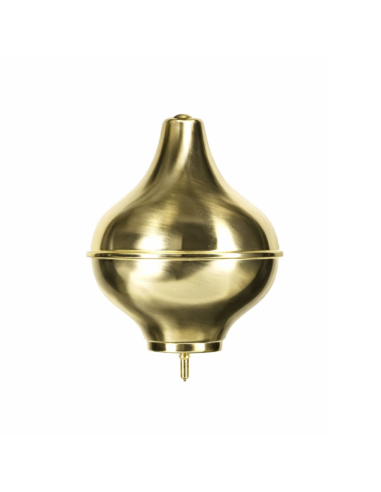 Pomo in Ottone Ø 130 mm colore Oro per Pennoni