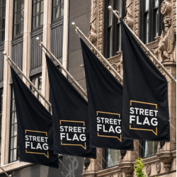 Street Flag Bifacciali