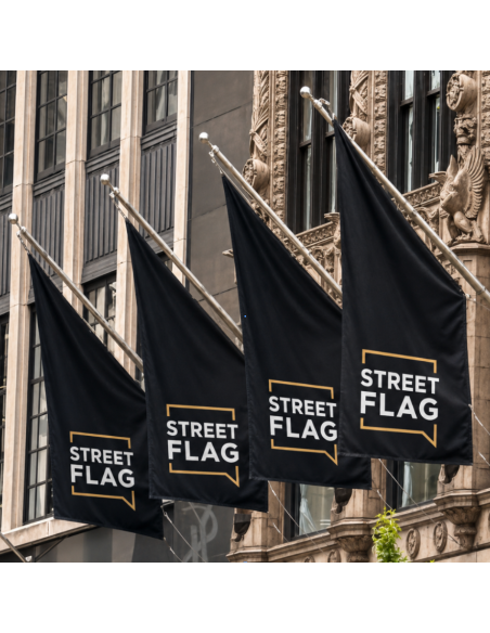 Street Flag Bifacciali