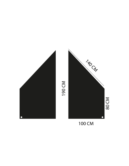 Street Flag Bifacciali Personalizzate da Parete