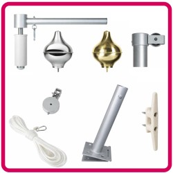 Accessori per Aste e Pennoni