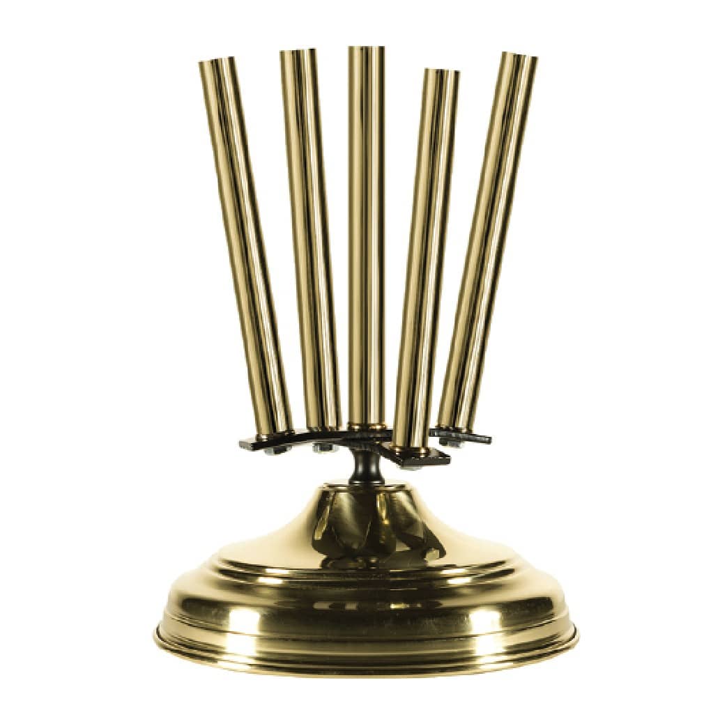 Base Lucida in Ottone 5 posti