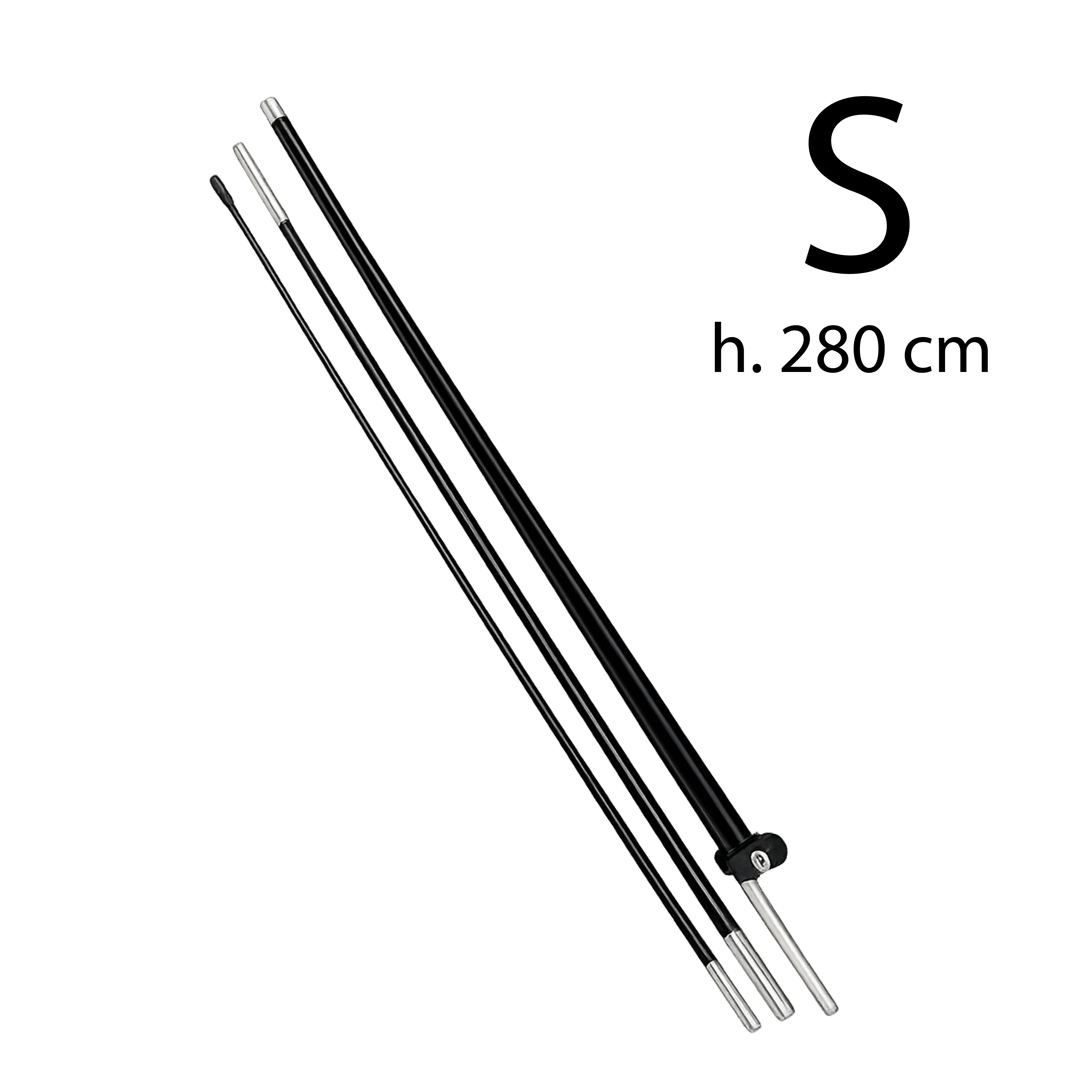 Asta in Fibra di Vetro modello S h. 260 cm