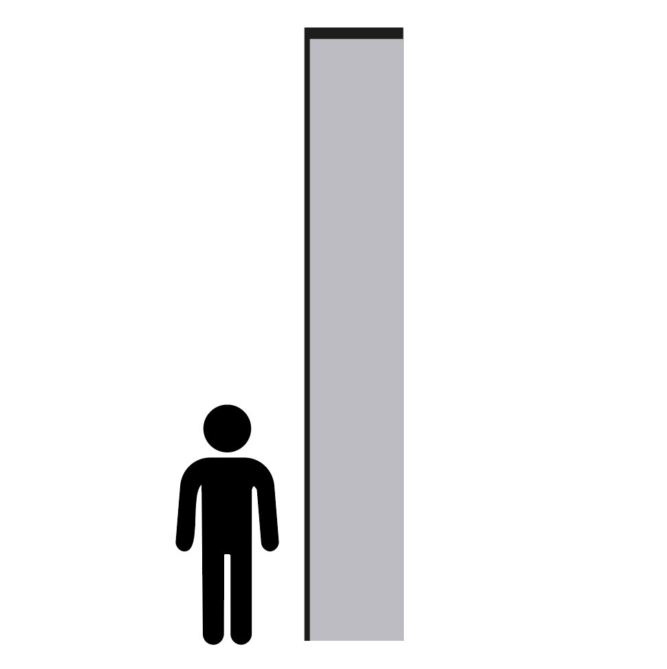 Square XL 74x460 cm