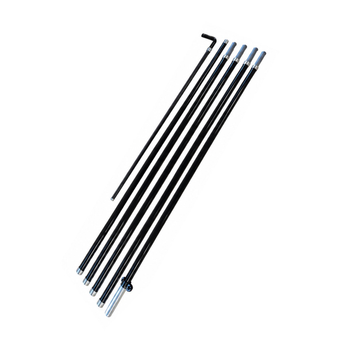 Asta Square mod. XL h. 500 cm